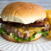 This Triple Bacon Burger seriously THE BEST burger I've ever had, and I love me some burgers. Please please please! Go make this burger as soon as you can!