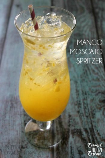 Serve up a pitcher of my Mango Moscato Spritzer at your next party and watch it disappear!