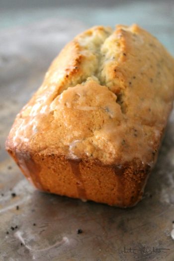 Almond Poppy Seed Cake with Lemon Cream Cheese | Bread Booze Bacon