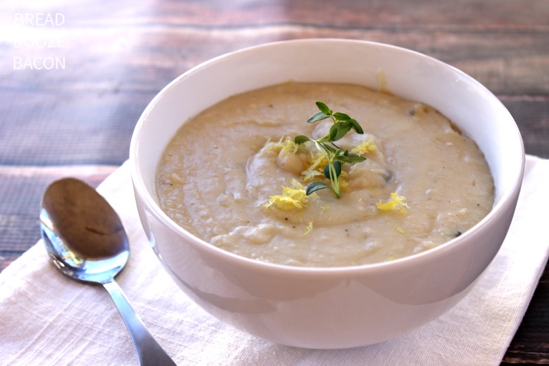 Butter Bean Soup is heaven in a bowl. Creamy and rich with layers of flavor, this soup is the perfect way to warm up on a cold day!