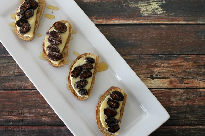 Honey, Fig & Brie Bruschetta is a fabulous flavor combination that’s sure to wow your dinner guests!