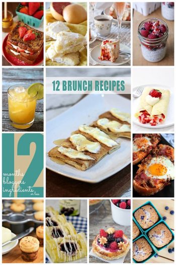 12 Brunch Recipes | Bread Booze Bacon #12Bloggers