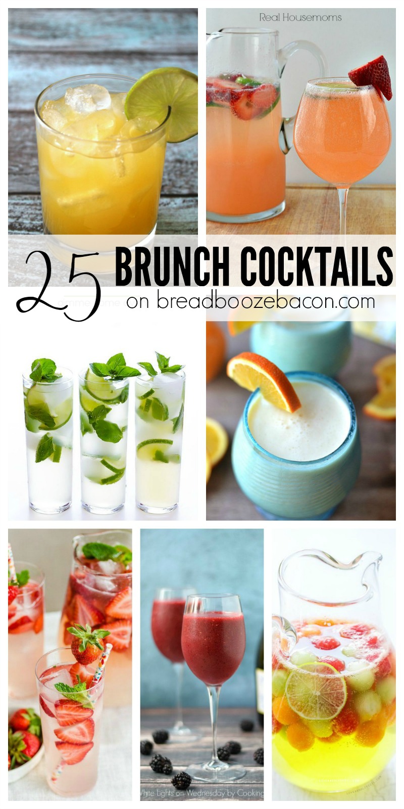 Brunch without booze is a sad, late breakfast. So let's grab a drink from these 25 Brunch Cocktails and day drink!