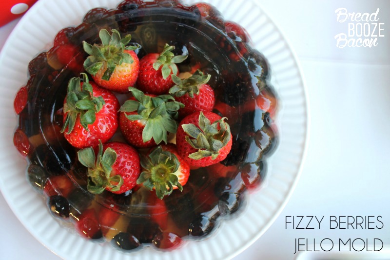 Fizzy Berries Jello Mold