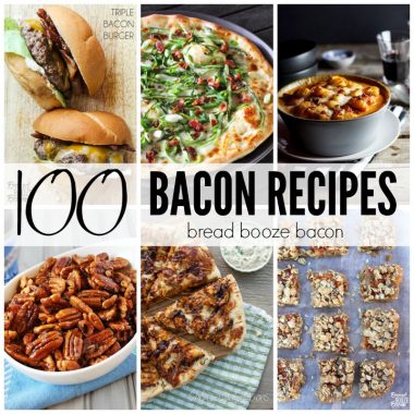 Bacon makes everything better and these 100 Bacon Recipes show you just how versatile your favorite piece of pig really can be!