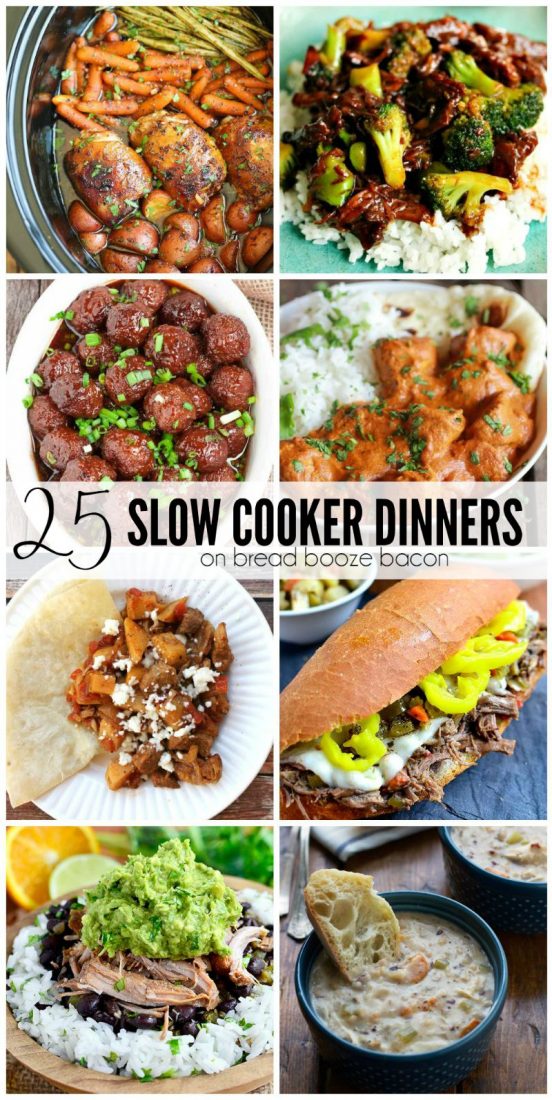 25 Slow Cooker Dinners • Bread Booze Bacon