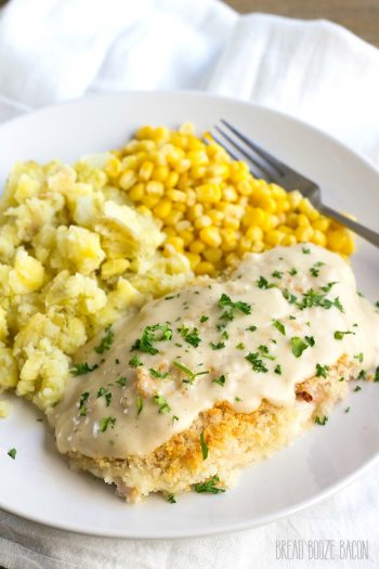Go make this Easy Chicken Cordon Bleu for dinner tonight! I’m not even kidding. It’s completely delicious, and the sauce is to die for!