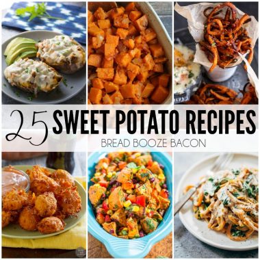 I'm kind of obsessed with sweet potatoes. They're just so damn good! I want to make them every way imaginable, and with these 25 Sweet Potato Recipes now I can! Get ready to step up your sweet potato game kids.