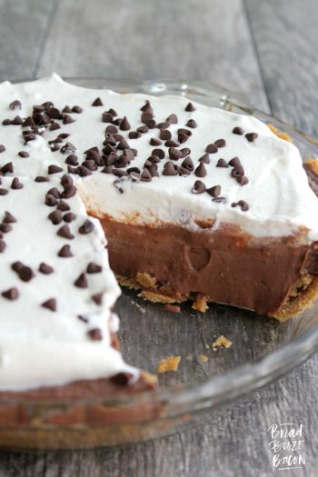 Classic Chocolate Cream Pie is a creamy, dreamy slice of happiness no one can resist!