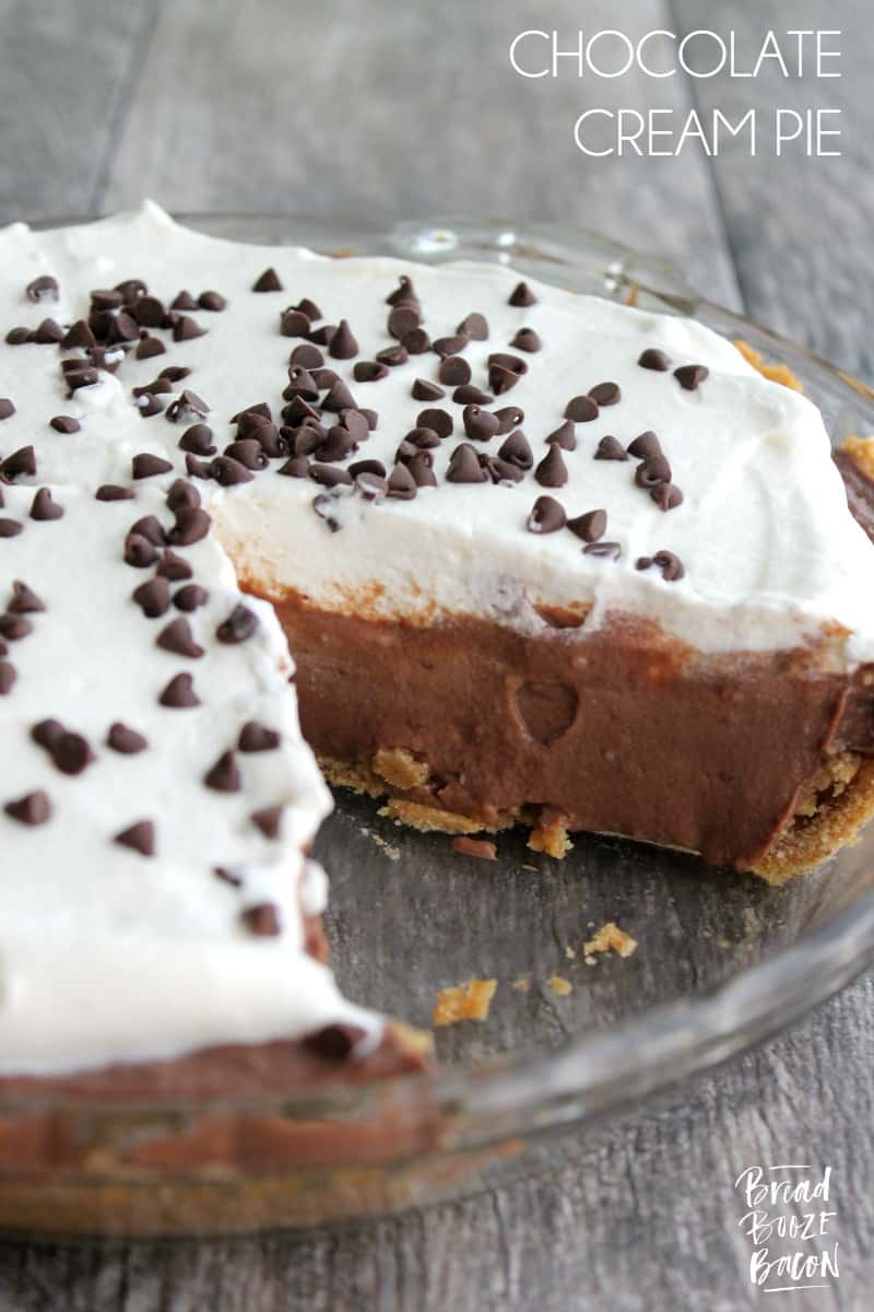 Classic Chocolate Cream Pie is a creamy, dreamy slice of happiness no one can resist!