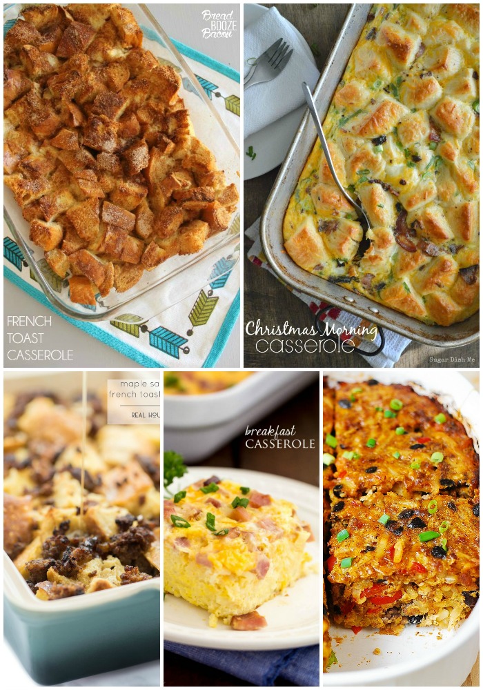 These 25 Good Breakfast Casseroles make serving a crowd easy so you can spend more time visiting and less time slaving over a stove!