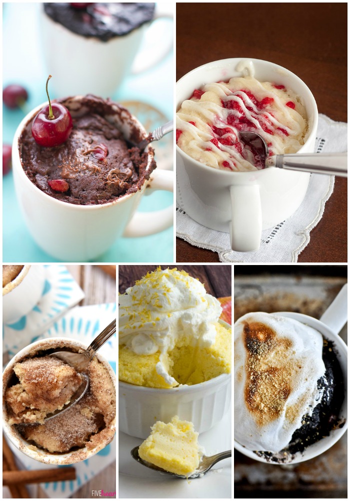 Dessert is my favorite course in any meal, but I don't need an entire cake staring me down after I bake. That's why I love the 25 Mug Cake Recipes. They're the prefect little, single serving dessert for any occasion. 