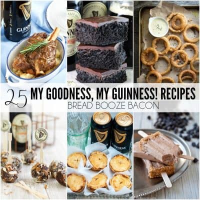Grab a pint of the black stuff and get cooking! These 25 My Goodness, My Guinness! Recipes are the best way to have your beer and eat it too!