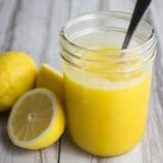 Homemade Lemon Curd is a burst of citrus flavor that's scrumptious with everything from pies to cakes!