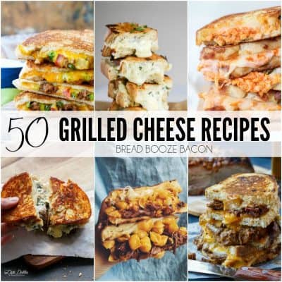 I'm a sucker for ooey, gooey cheese. Combine that with bread and I'm in heaven! These 50 Grilled Cheese Recipes are your ticket to paradise! There's a flavor combination for every taste!