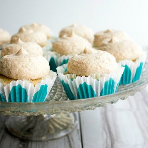 These Chai Latte Cupcakes are a tea party inspired treat that will stop time!