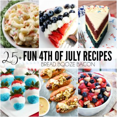 Ready to start your fourth with a bang? These 25+ Fun 4th of July Recipes have everything from your new favorite cookout dishes to showstopping holiday themed treats to add some serious wow factor to your celebration!