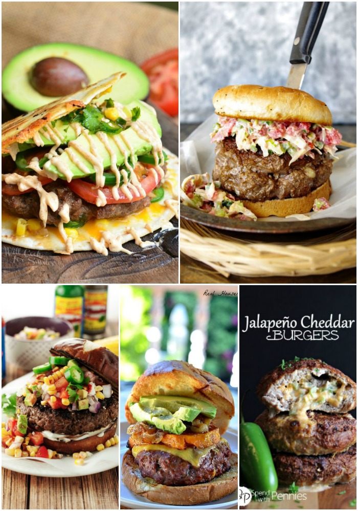 Some days there's just nothing better than a big juicy burger to sink your teeth into! We've rounded up 25 of the Best Burger Recipes to satisfy the carnivore in you!