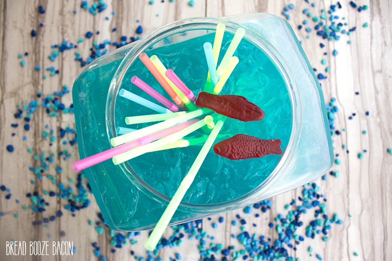 This Fish Bowl Cocktail is a fun party drink, perfect for sharing with friends!