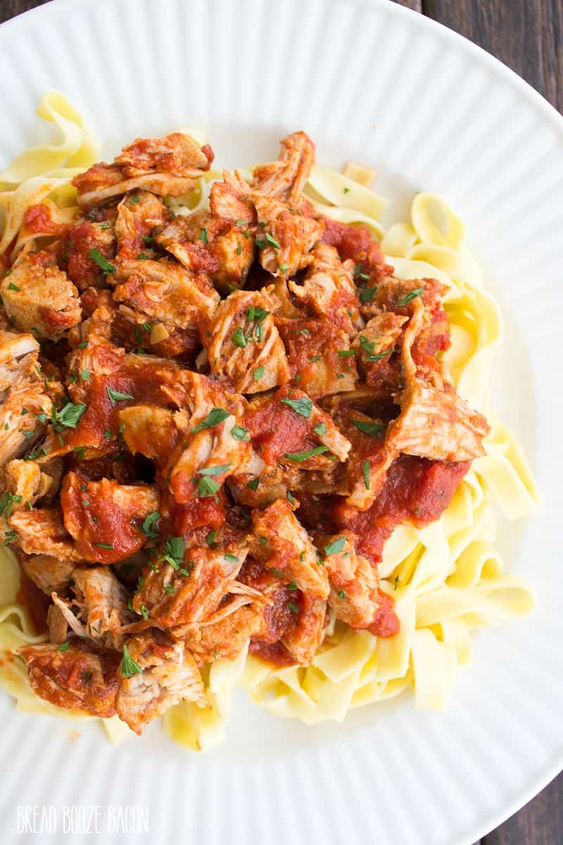 Pork Ragu Fettuccine is a Sunday supper that's sure to please!