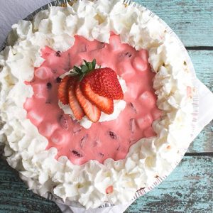 Strawberry Fluff Pie is a no-bake summer dessert that's a strawberry flavor explosion everyone loves!