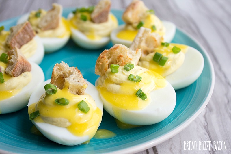Deviled Eggs Benedict