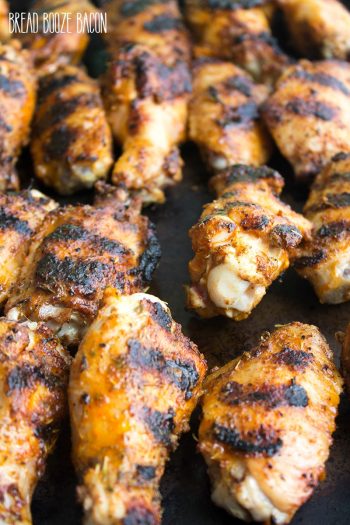 Grilled Cajun Chicken Wings are perfect for serving a crowd! Easy to make and loaded with flavor, they're sure to become your favorite wing recipe!