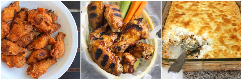 grilled-cajun-chicken-wings-collage