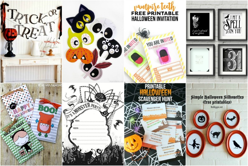 These 50 Halloween Party Ideas will help you throw the best bash on the block! You'll find everything from printables, crafts, and costumes to creepy cocktails and eerie eats!