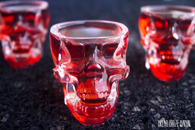 Lose yourself to the night with this luscious Succubus Kiss Halloween Party Cocktail!