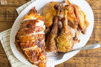 Don't let this big bird worry you! Learn How to Cook Thanksgiving Turkey and slice it up right for your holiday guests. This recipe is full proof and your turkey will come out juicy every time!