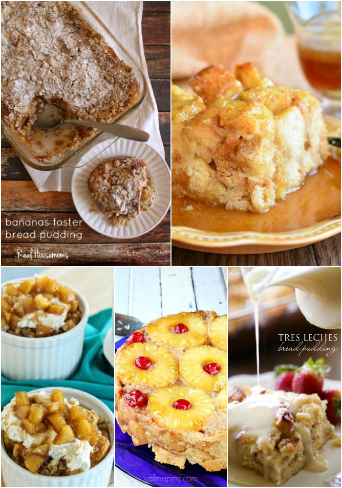 It's just not a holiday dinner without a big piece of bread pudding to finish off the meal! These 25 Bread Pudding Recipes are some of my all-time favorites!