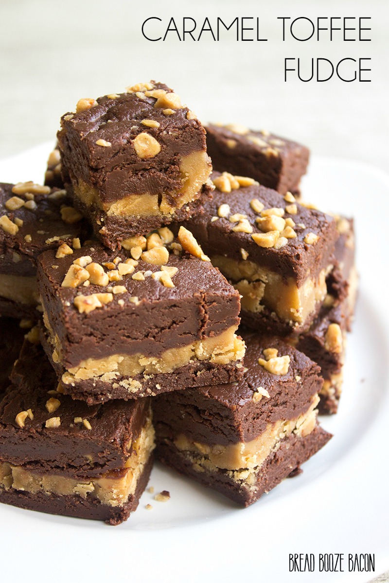 Caramel Toffee Fudge is a rich and decadent treat you'll dream about!