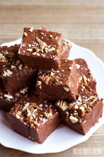 Satisfy your sweet tooth with this rich and decadent Bourbon Fudge!