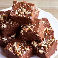 Satisfy your sweet tooth with this rich and decadent Bourbon Fudge!