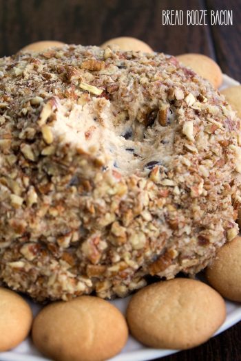 This Cookie Dough Cheese Ball is an addicting dessert that'll leave you dreaming about your next bite!