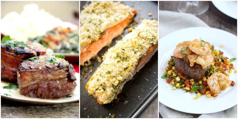 Treat your special someone with a meal to remember! These Romantic Valentine's Day Menu Plan recipes will make preparing the perfect dinner easy!