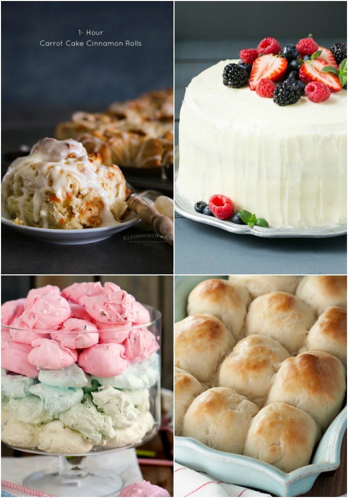 These 25 Recipes for Easter will have you celebrating in style! Find everything you need for your holiday meal, or indulge in all kinds os delicious desserts everyone will love!