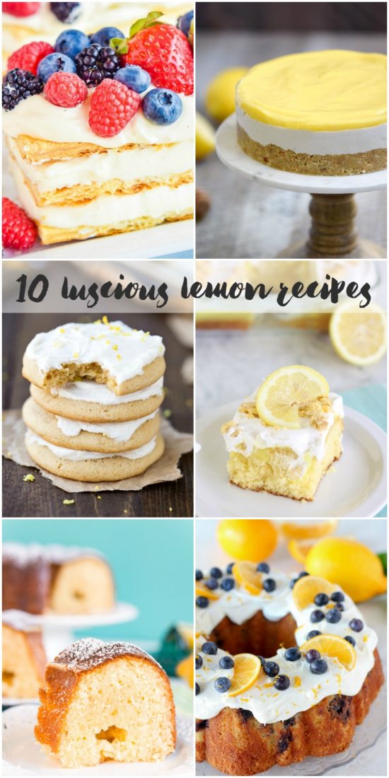 10 Luscious Lemon Recipes | Bread Booze Bacon