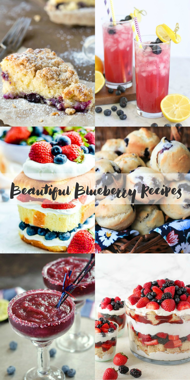 Celebrate summer with these beautiful blueberry recipes!