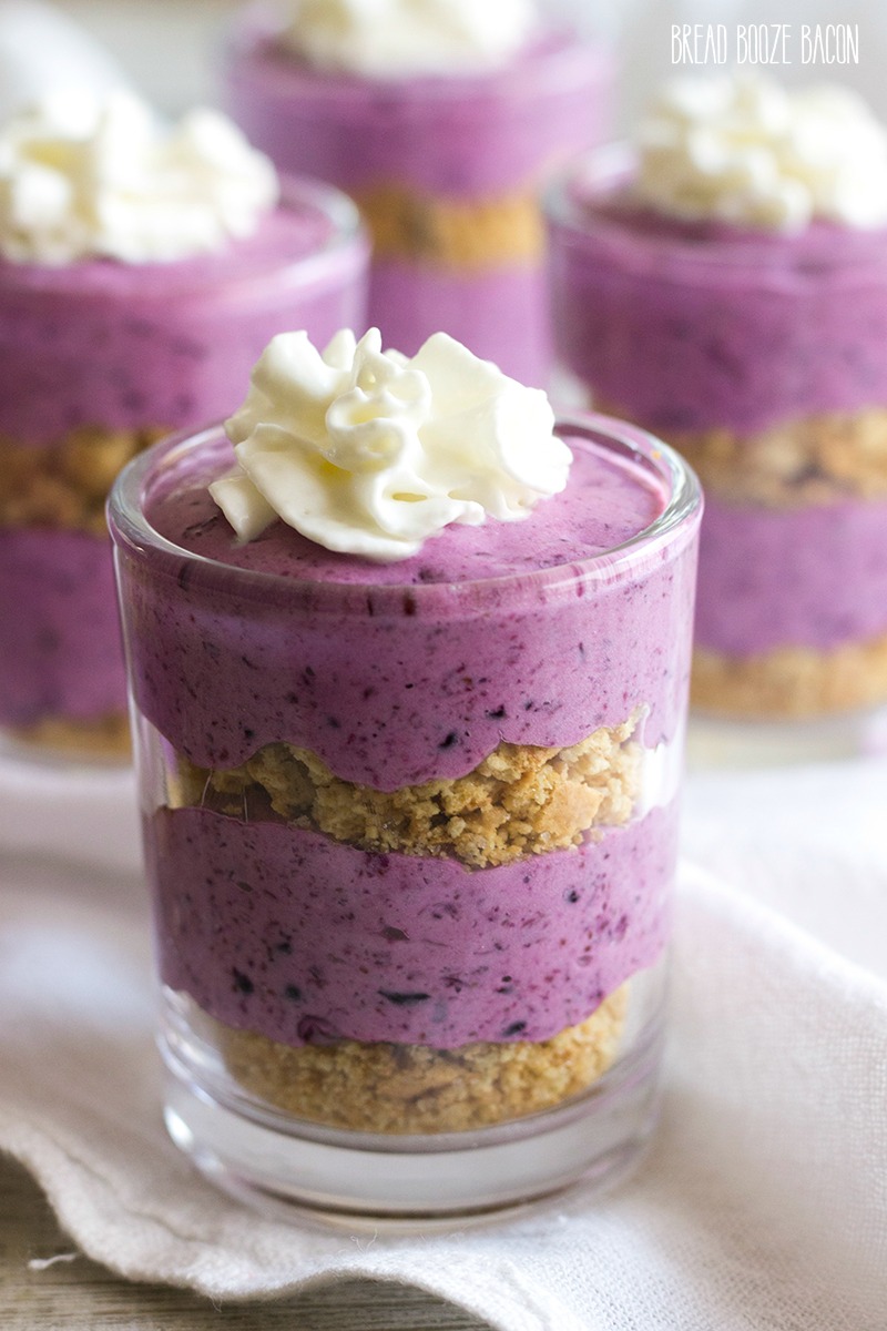 Looking for an easy to make dessert everyone loves? This No Bake Blueberry Cheesecake is it! The color is gorgeous and the flavors are even better!