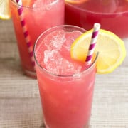 This Blackberry Lemonade Recipe is a refreshing drink that's sure to cool you down on a hot day! Add some vodka and you'll have a yummy party punch!