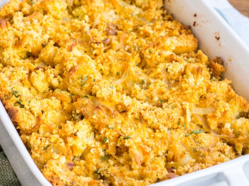 Caramelized Onion & Cornbread Dressing Caramelized Onion & Cornbread Dressing