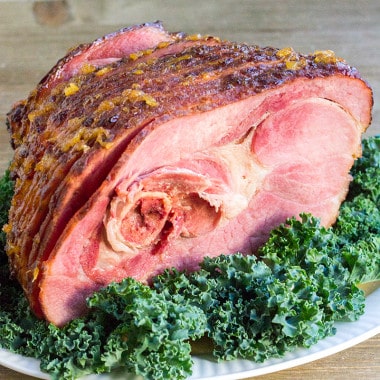 At holiday dinners, a big plate of meat is always the star. We love this Spiral Ham with Pineapple Glaze at Easter and Christmas time, and for weeknight meals.