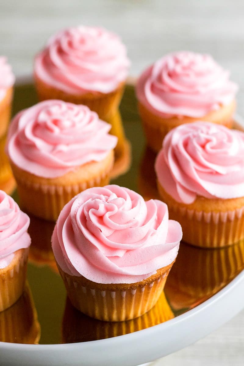 Pink Asti Cupcakes are a sweet treat that's perfect for celebrating Valentine's Day, bridal showers, or Mother's Day! Spiked with Asti sparkling wine, these cupcakes are deliciously hard to resist!