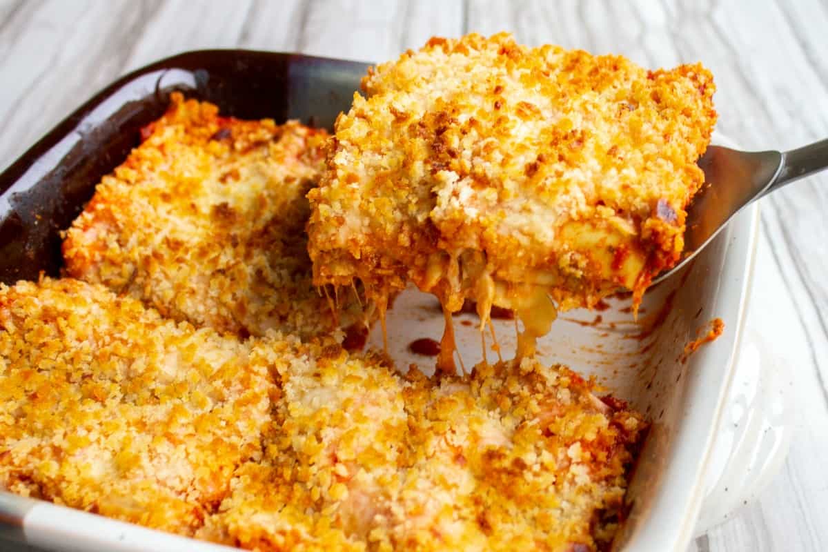 Chicken Parmesan Lasagna • Bread Booze Bacon