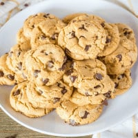 Brown Butter Chocolate Chip Cookies are the perfect chocolate chip cookie! After years of trying different recipes, this is the best one we've tasted!