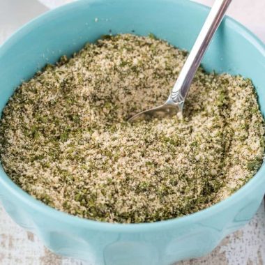 You'll never buy a store-bought packet again after trying my mom's easy Homemade Ranch Dressing Mix! Stir up with 4 ingredients for homemade ranch dressing!