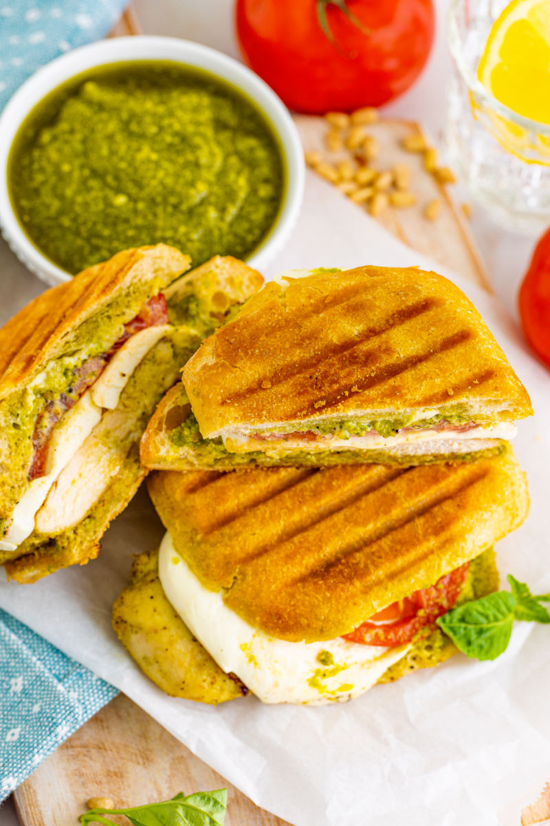 Pesto Chicken Sandwich • Bread Booze Bacon